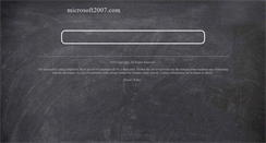 Desktop Screenshot of microsoft2007.com